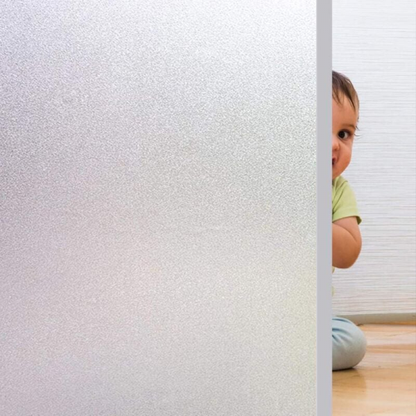 Samoprzylepna, nieprzezroczysta folia okienna, folia zapewniająca prywatność, matowa folia okienna, statyczna folia okienna, folia blokująca promieni