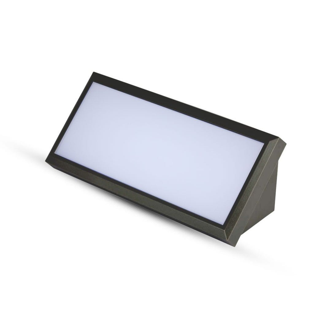 V-TAC VT-759-12 LAMPADA DA MURO WALL LIGHT NERA CON DOPPIO LED COB 12W V-TAC VT-759-12 LAMPADA DA MURO WALL LIGHT NERA CON DOPPIO LED COB 12W