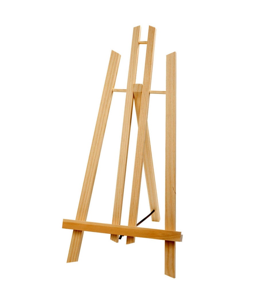 Meeden Cavalletto Legno Faggio Regolabile Meeden - Cavalletto Da Studio Con Telaio A H, In Legno Di Faggio Massiccio Per Impieghi Gravosi, Regolabile, Per Acrilico, Acquerello, Pittura Ad Olio, Pastello, Ritratti E - 2