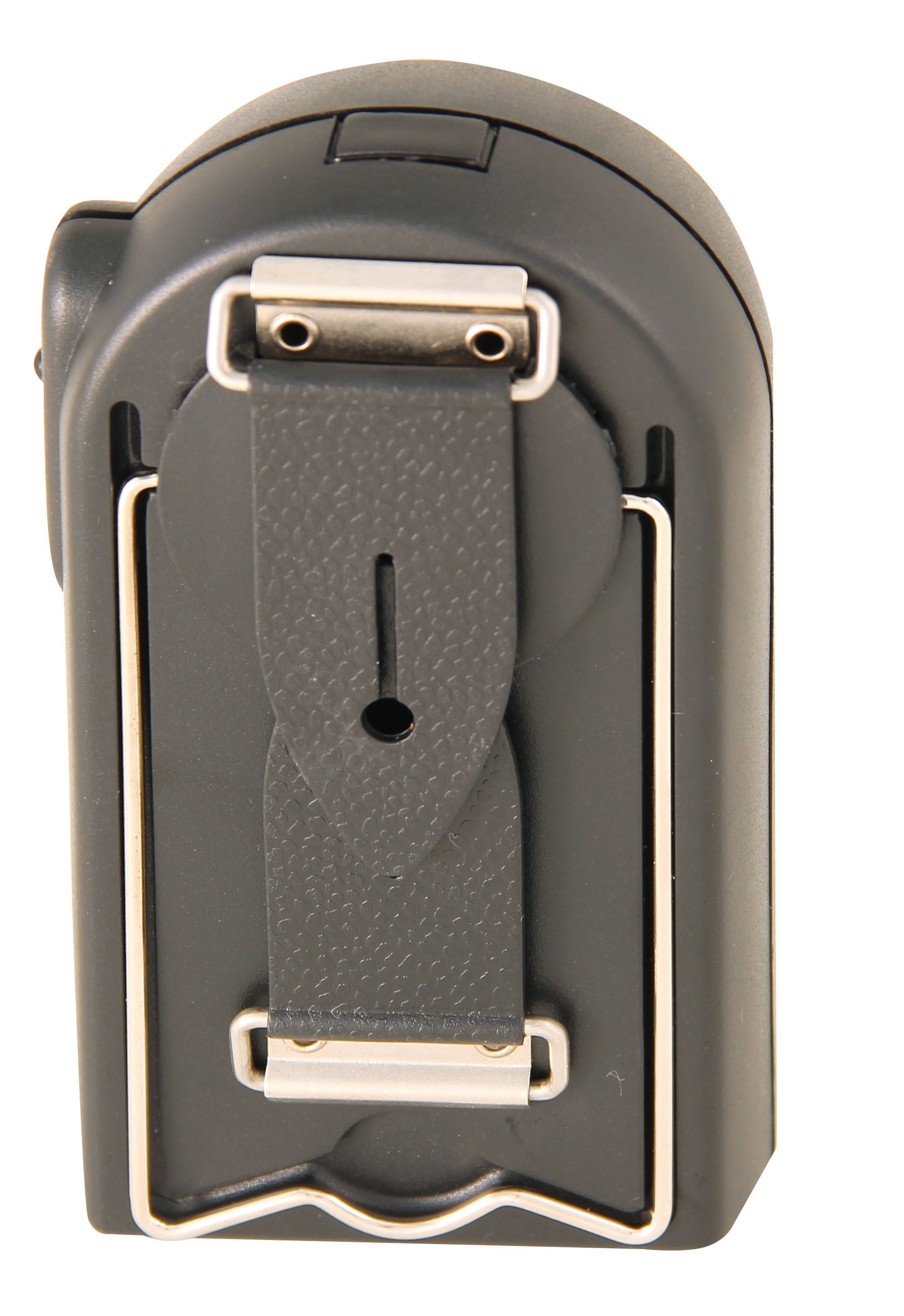 Lampe de poche 3 LED. Filtres colorés, bouton morse. En plastique, noire - 5
