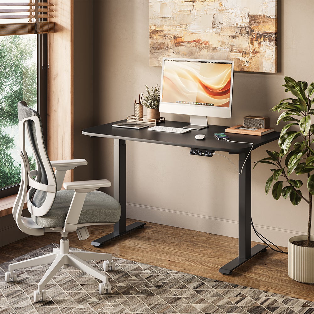 Vicco Biurko Elevate, Czarny/Antracyt, 120 x 70 cm 2 silniki - 3
