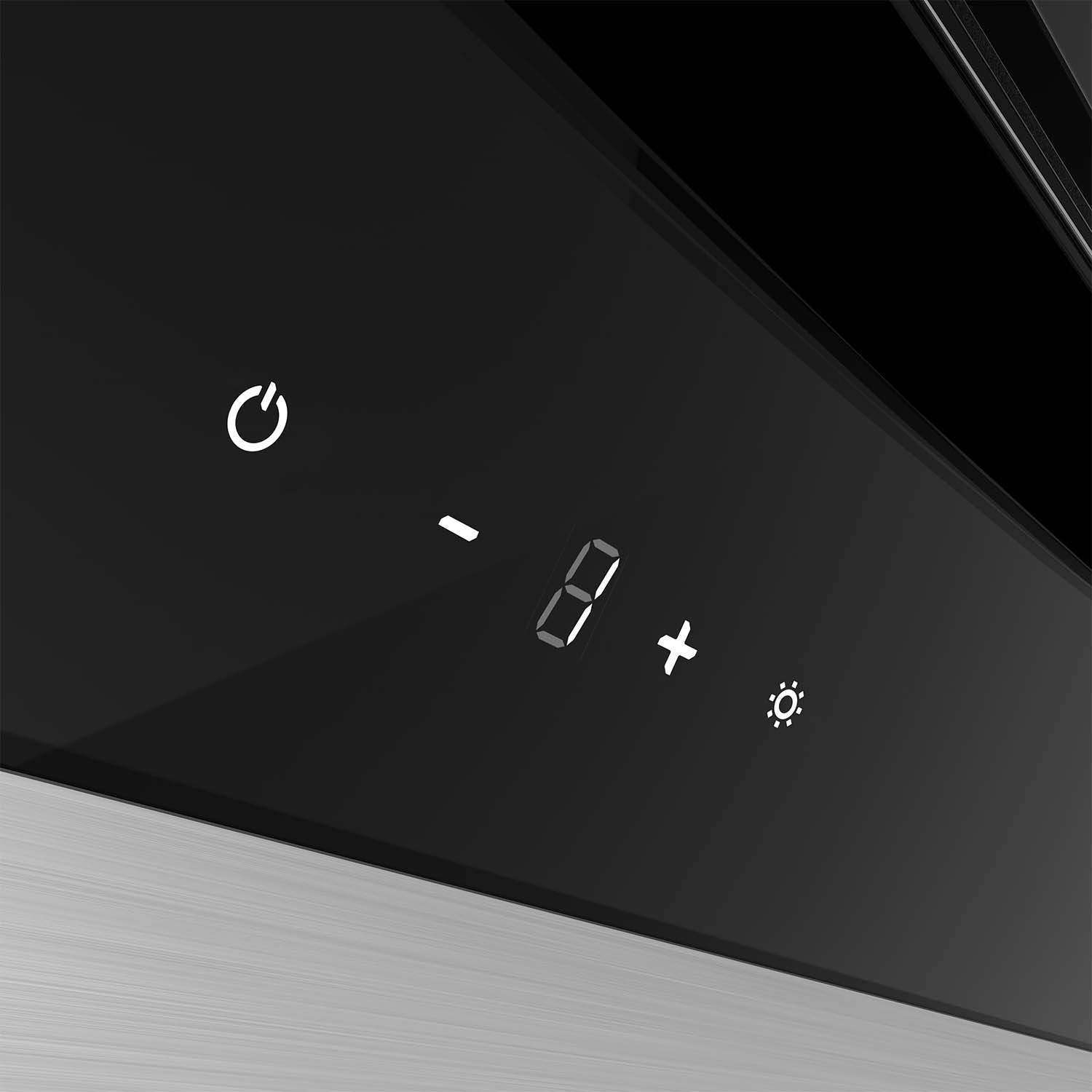 CIARRA Hotte Tactile 60cm 650 m3/h Classe A+++ 4 Vitesses Booster Wi-Fi Connecté Touche Tactile Verre Noir 736NBK60 - 8