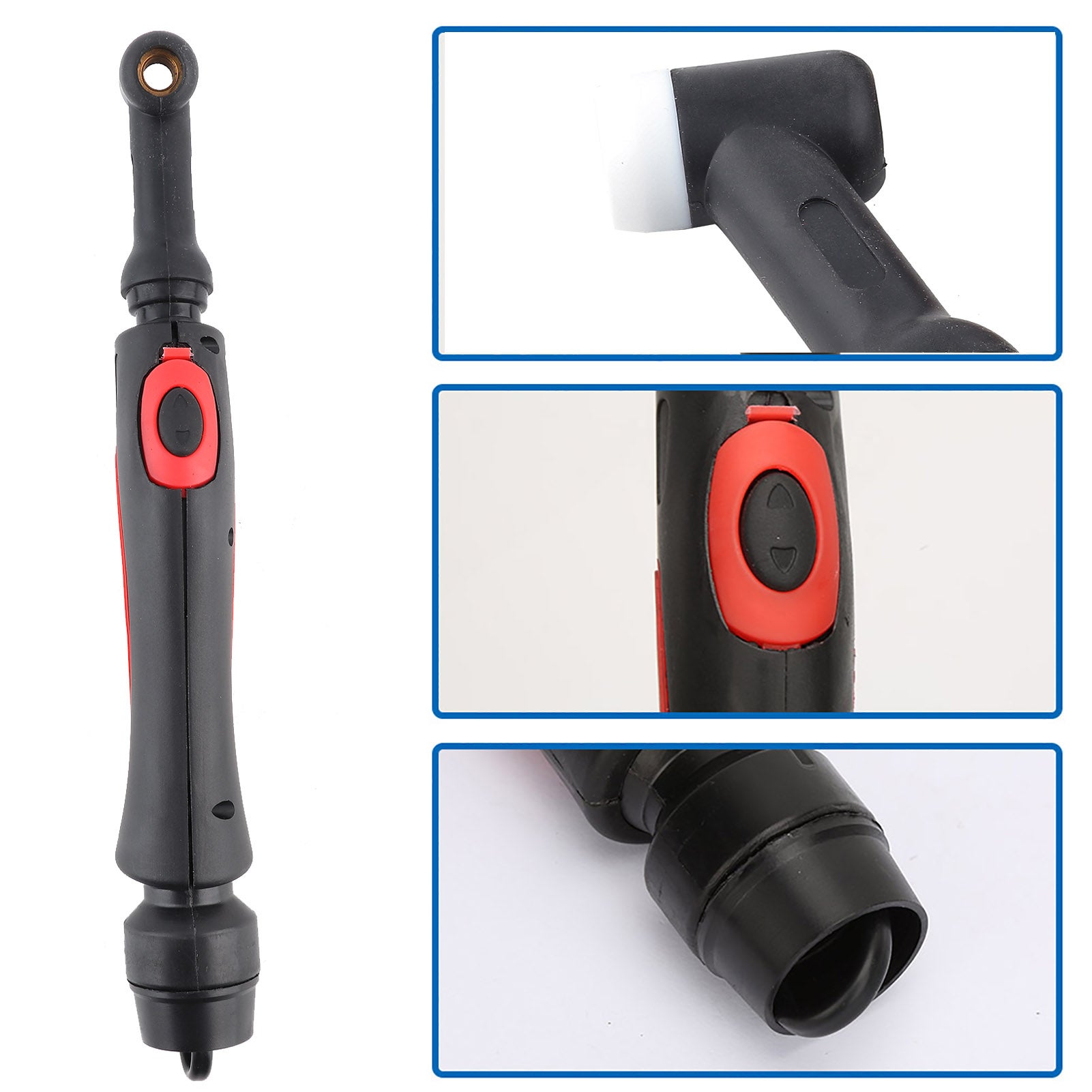Torcia per saldatura TIG WP-26, corpo testa flessibile, accessorio per saldatura TIG raffreddato ad aria - 6