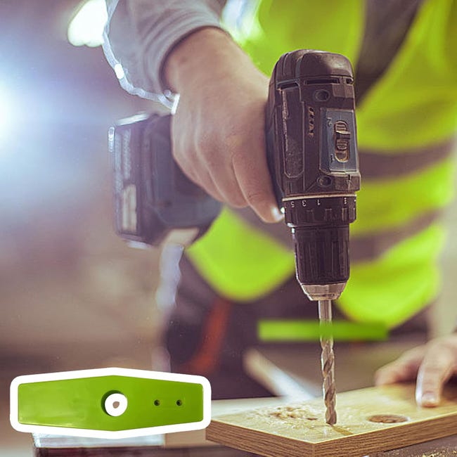 Guide de perçage lumineux à LED pour percer des trous droits - Localisateur de lumière pour les tâches d'amélioration de la maison - 2