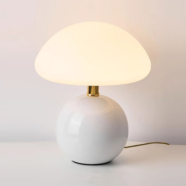 Grzybkowa lampa stołowa, lampka nocna, ochrona oczu, nowoczesna lampa USB, lampka nocna, ozdoby na biurko, prezent - ciepłe światło 5W