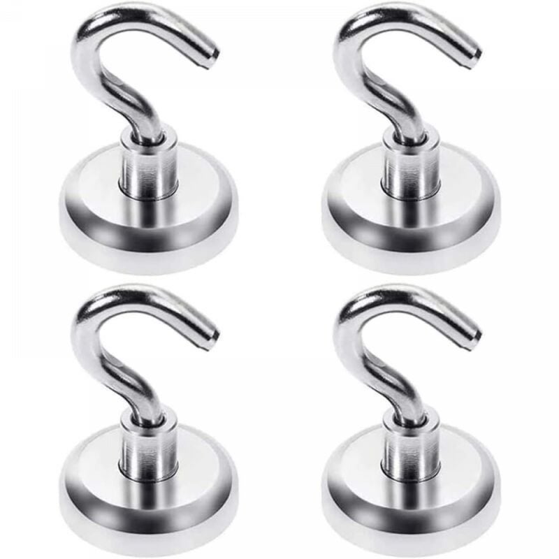 32 mm neodymowe haczyki magnetyczne o udźwigu 80 funtów (36 kg*1) Supermocne magnesy z haczykiem