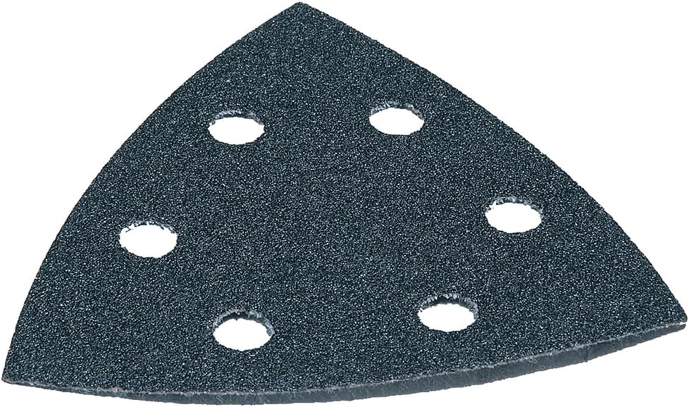 Assortiment 10 Triangles Abrasifs MAKITA B-21733 - Pour Pierre Et Verre, Grains 12 à 1200, Forme Delta 93 Mm