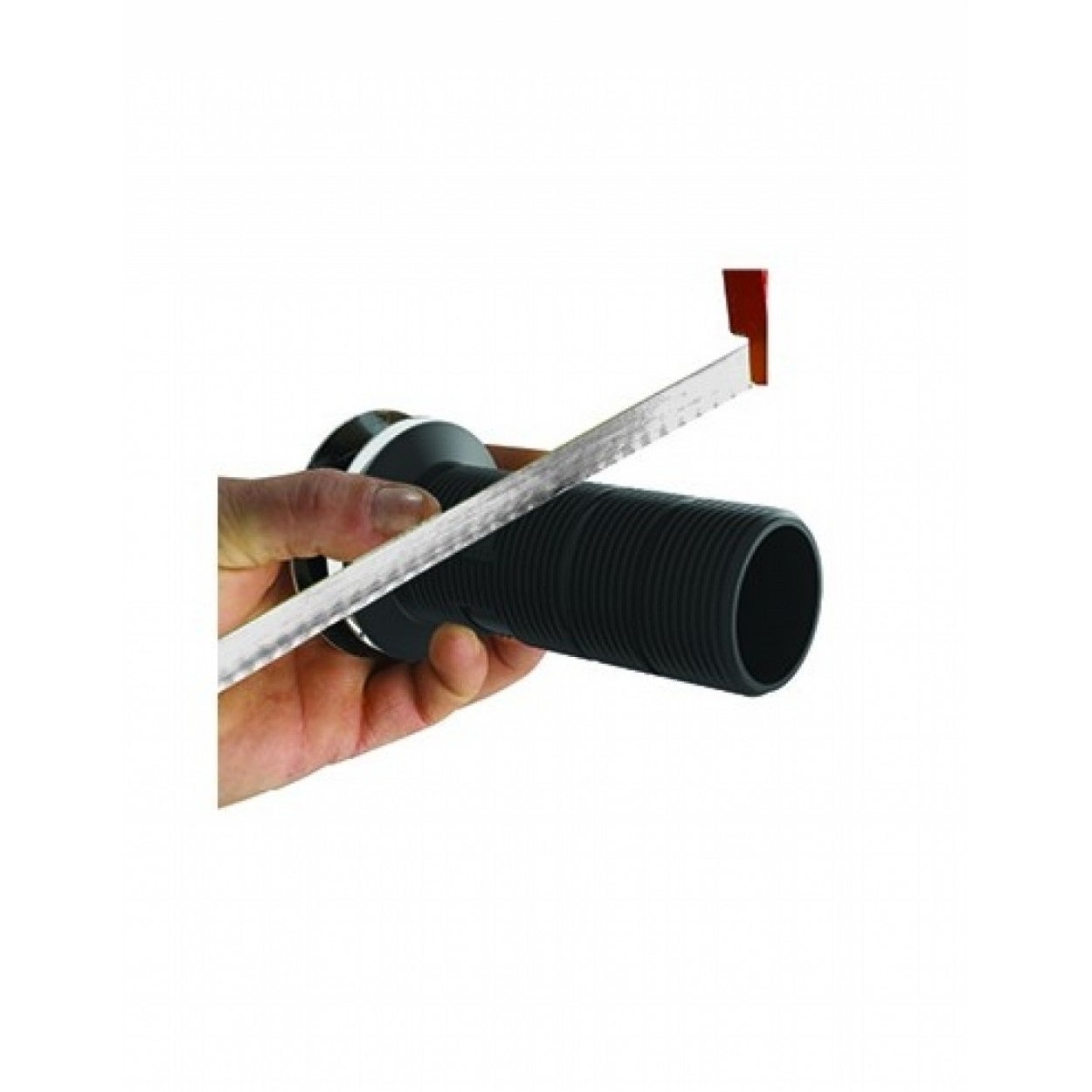 Bonde recoupable + tubulure de lavabo TBXP - Blanc - 4