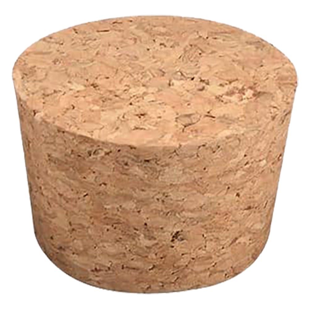 NeoLab Bouchon En Caoutchouc Naturel Rouge 100 X 87 Mm - 65 Mm Haut - DIN 12871, 40 Shore A