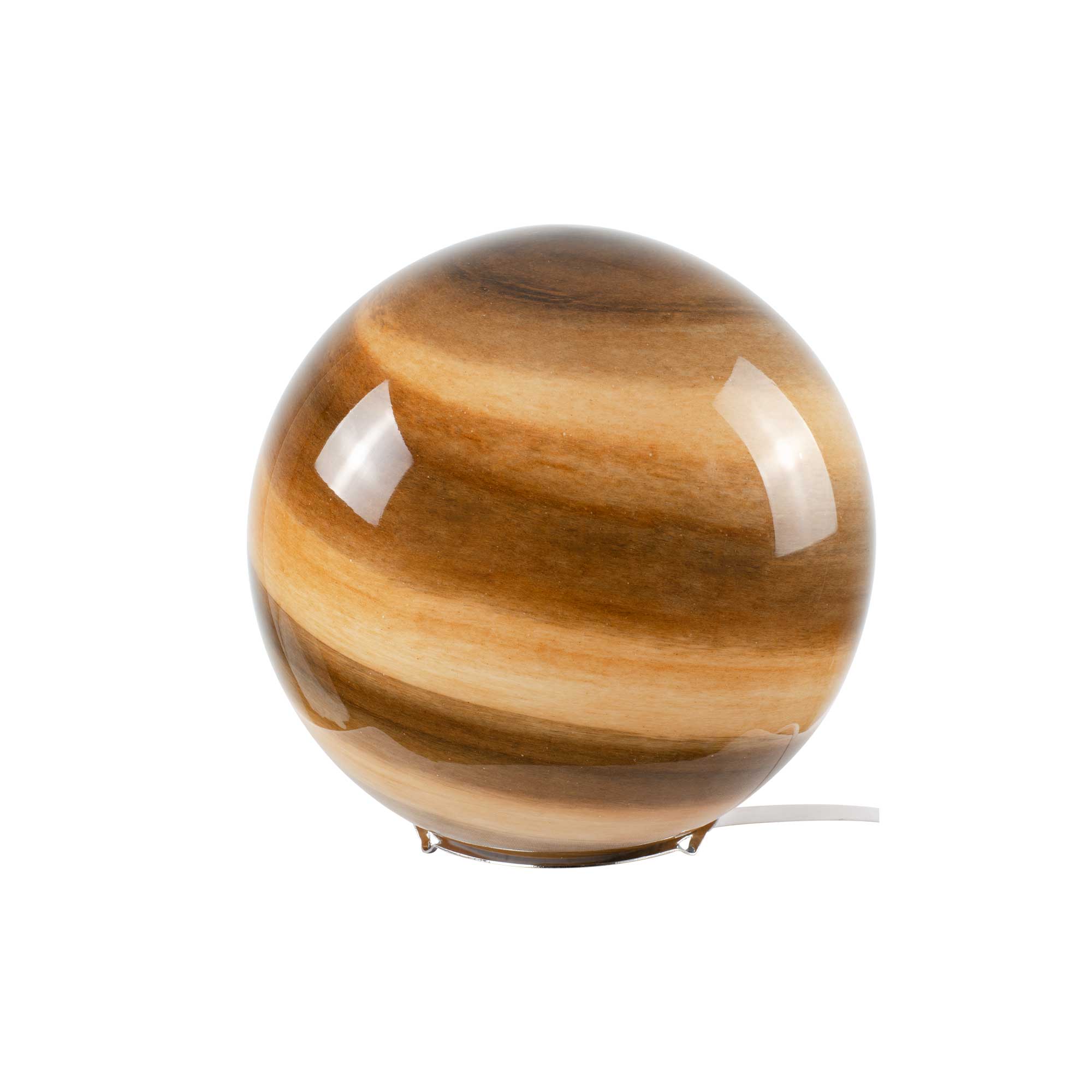 Lampe à poser en verre soufflé - ASTROLIS PM - Beige - C-Création - 3