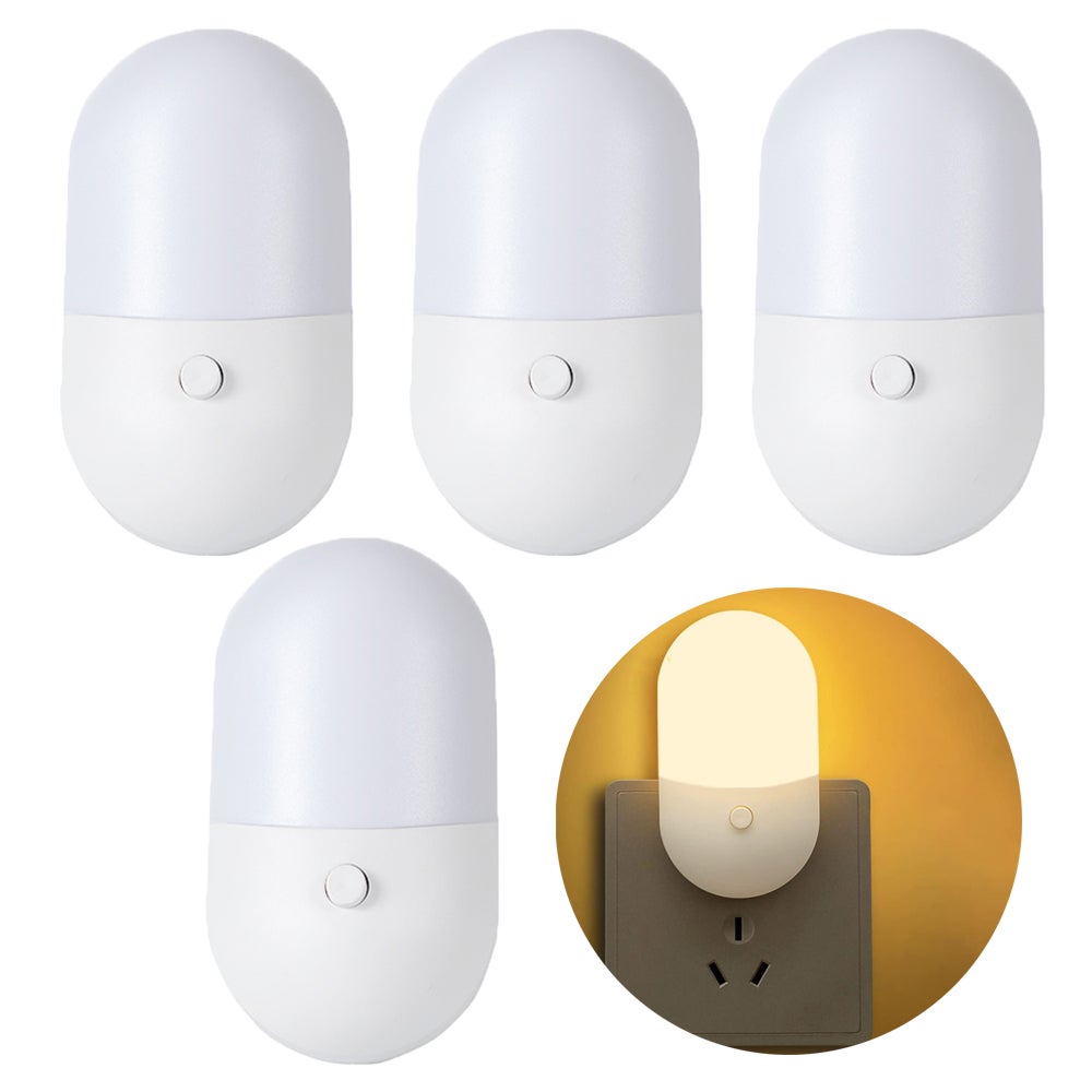 4 sztuki LED lampka nocna do pokoju dziecięcego, lampki nocne do sypialni, lampki do szafy, lampki do garderoby