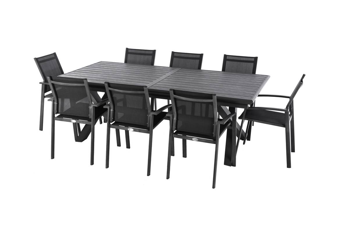 Table de jardin extensible Axiome - Hespéride - 6