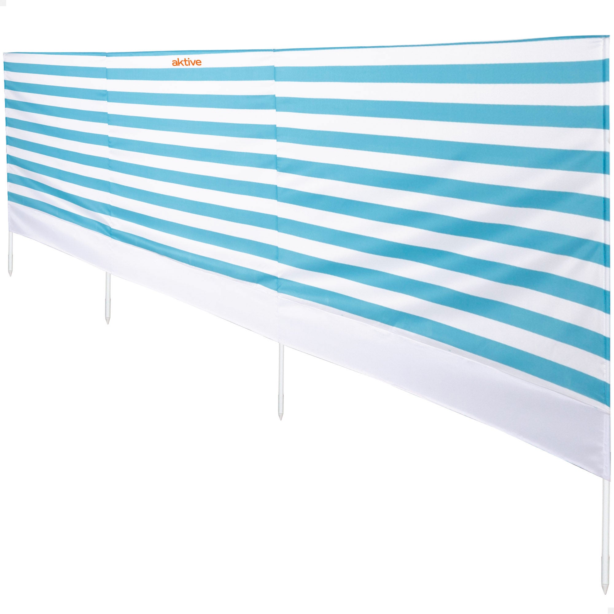Aktive paravientos playa rayas marineras 480x100 cm uv30