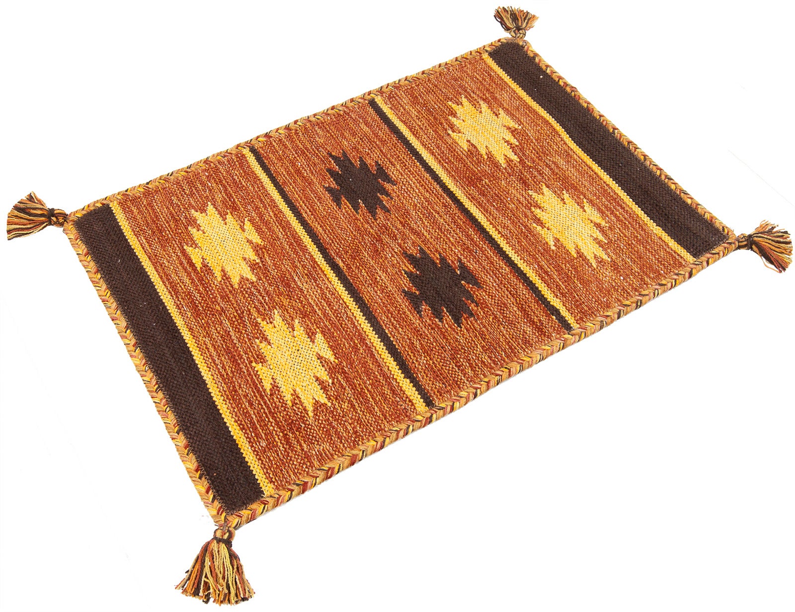 Kilim Original, autentyczny ręcznie robiony bawełniany sukno 200x140 CM