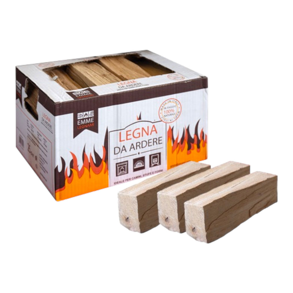 Legna Da Ardere 60kg - Mix Quercia, Faggio E Carpino Per Camini E Stufe