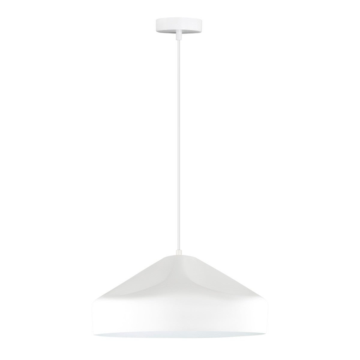 Lampa wisząca Gavle biały mat 1xE27x20W nad stół wym: 150 x 36 x 36 cm metal Polux