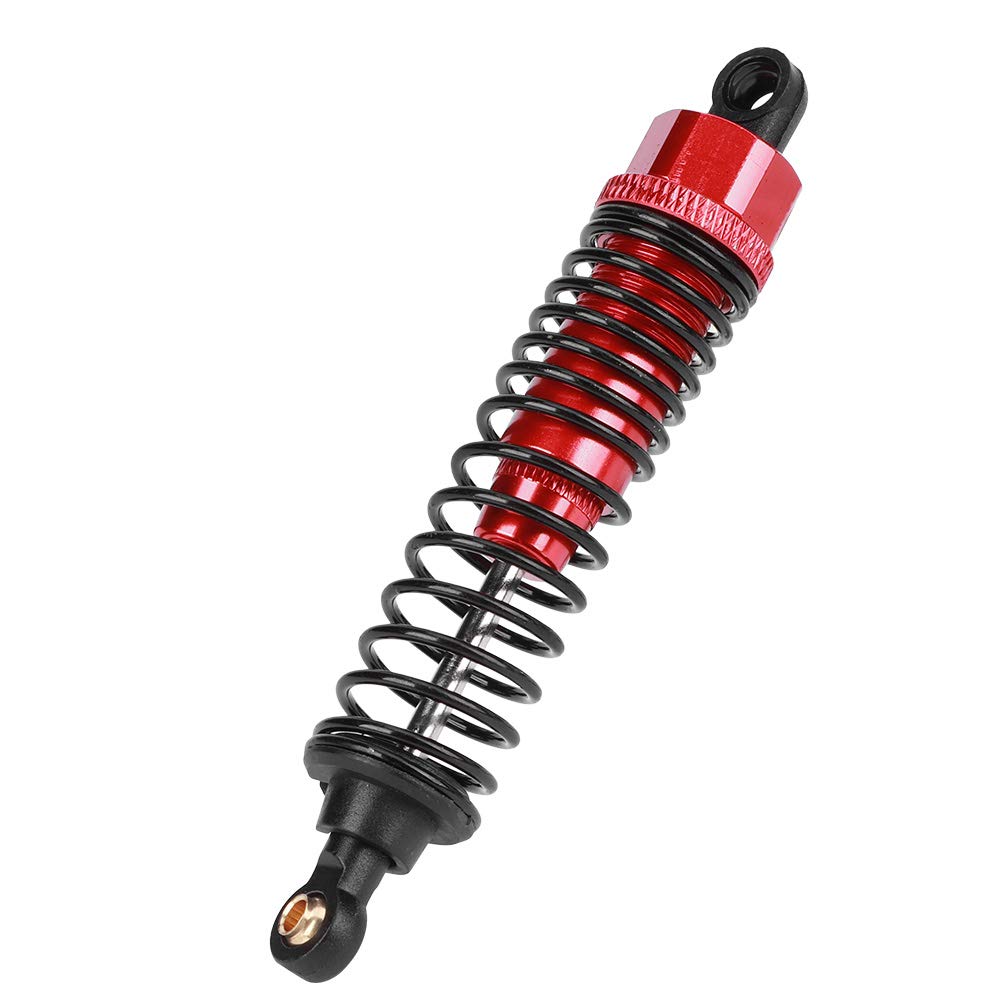 Ammortizzatore in metallo resistente all'usura e facile da installare per accessori per modelli di auto RC rosso (85 mm) - 7