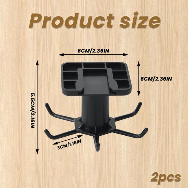 SHINING HOUSE Lot de 2 Rotatif à 360° Porte Ustensiles Cuisine, Support Ustensiles Cuisine avec SHINING HOUSE Lot de 2 Rotatif à 360° Porte Ustensiles Cuisine, Support Ustensiles Cuisine avec