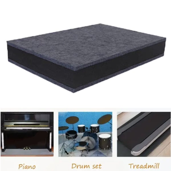 Isolateur pour Subwoofer, Pads de Découplage Acoustique Professionnels pour Studio, KTV, Home Theatre, 2 Pads Épais