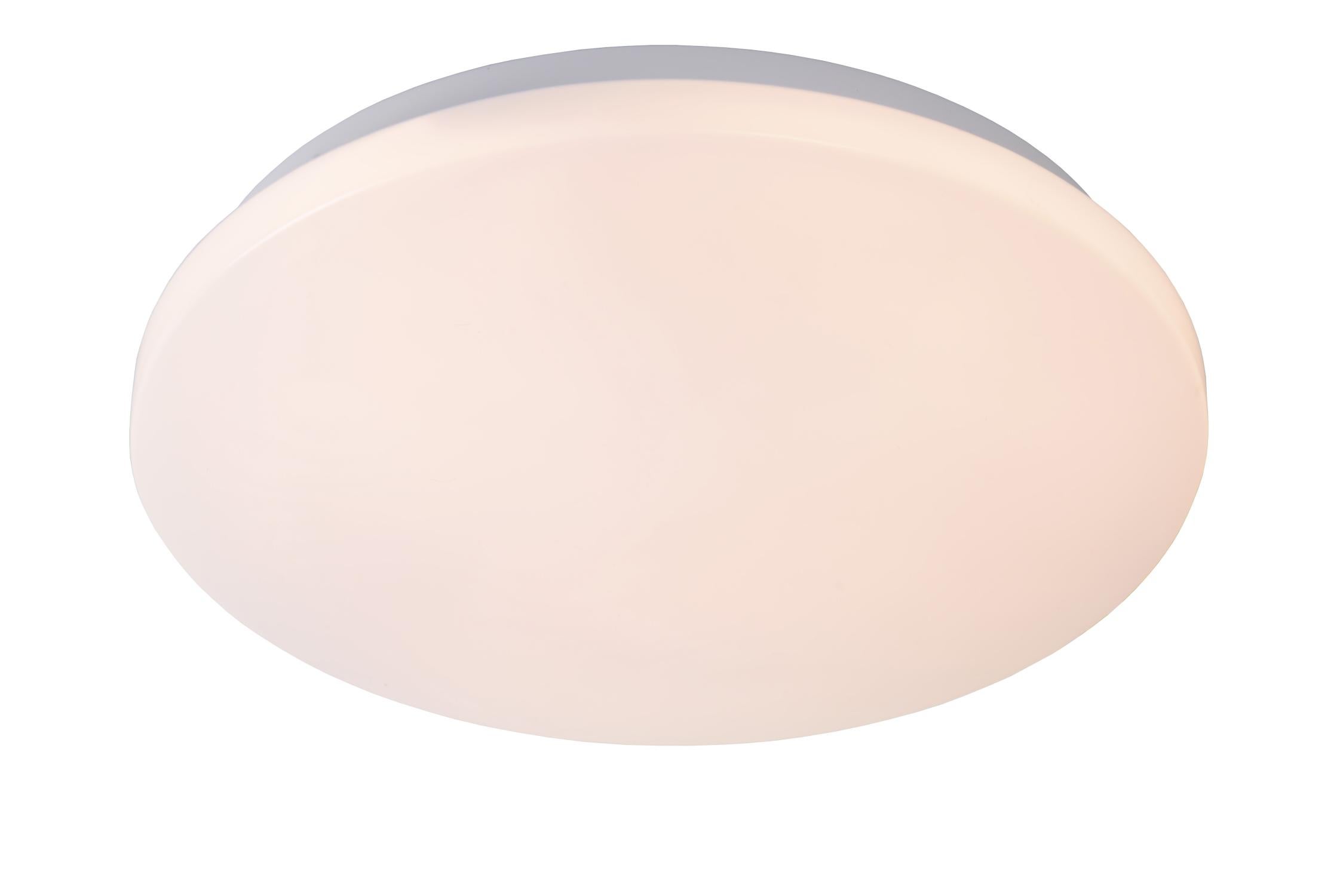 Plafon okrągły OTIS LED 14W Ciepła biel 910lm biały wym:5,8x26x26cm IP20 Lucide