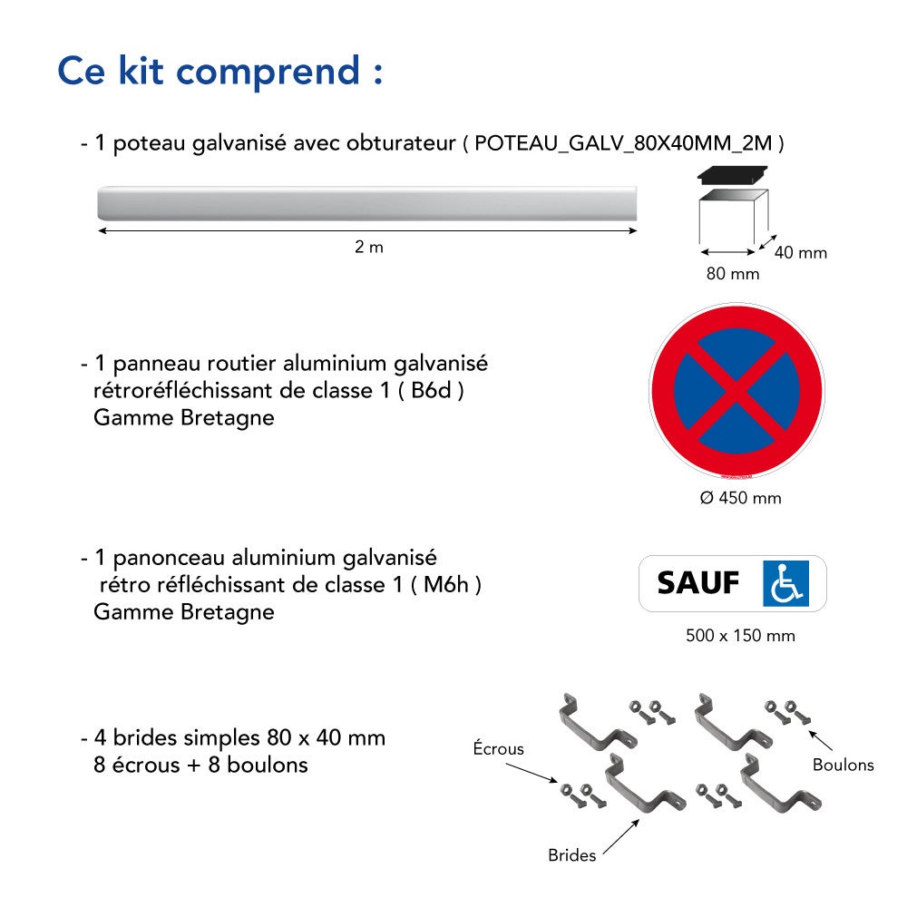 Panneau Stationnement Handicapé - Plaque 'Parking Nécessaire Devant La Maison' - 3mm Foamex Ou Autocollant