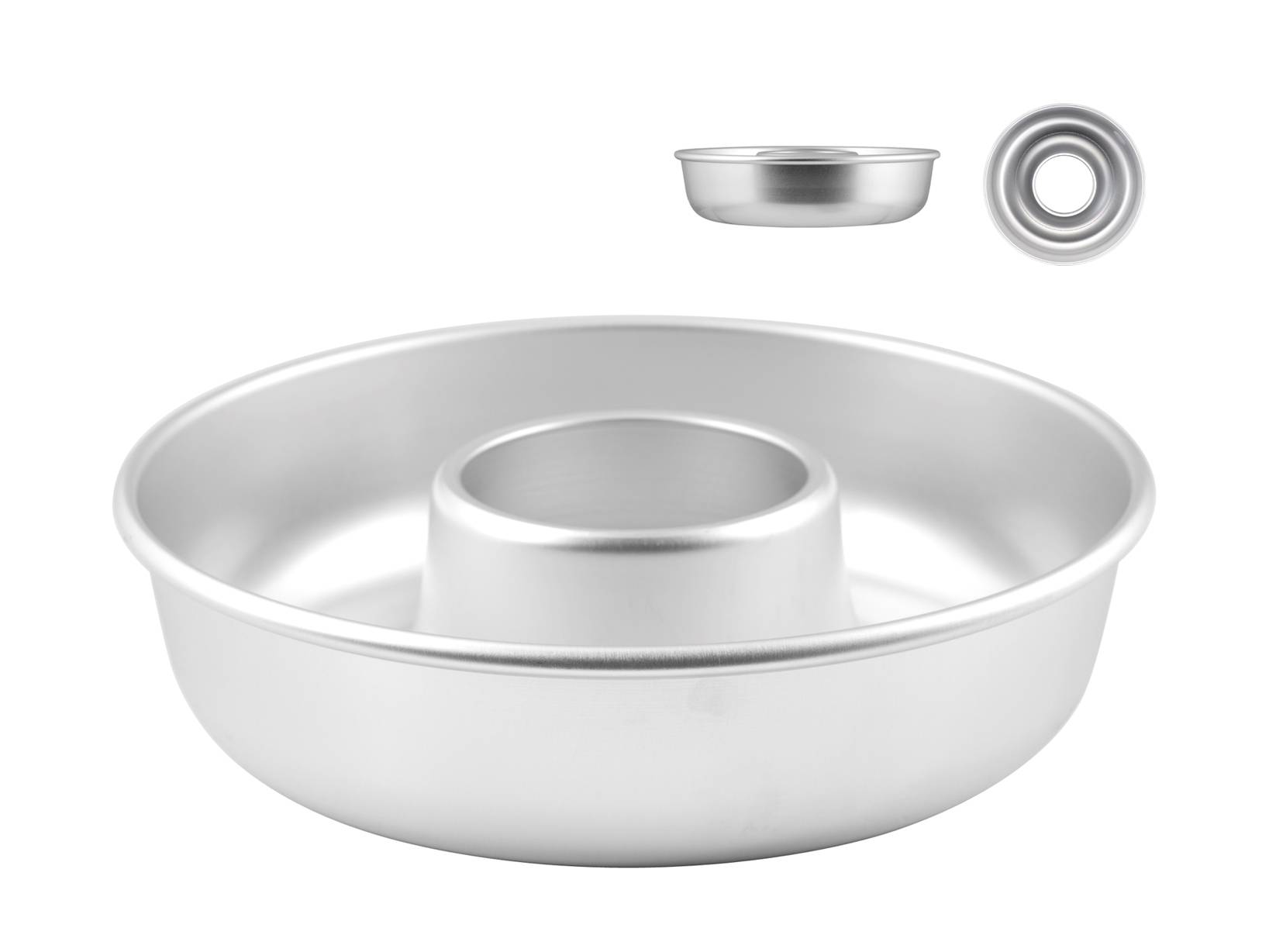 Pentole Agnelli Pastry and Pizza Form Pan Carré Without Lid, Aluminium 40x10x10 cm
