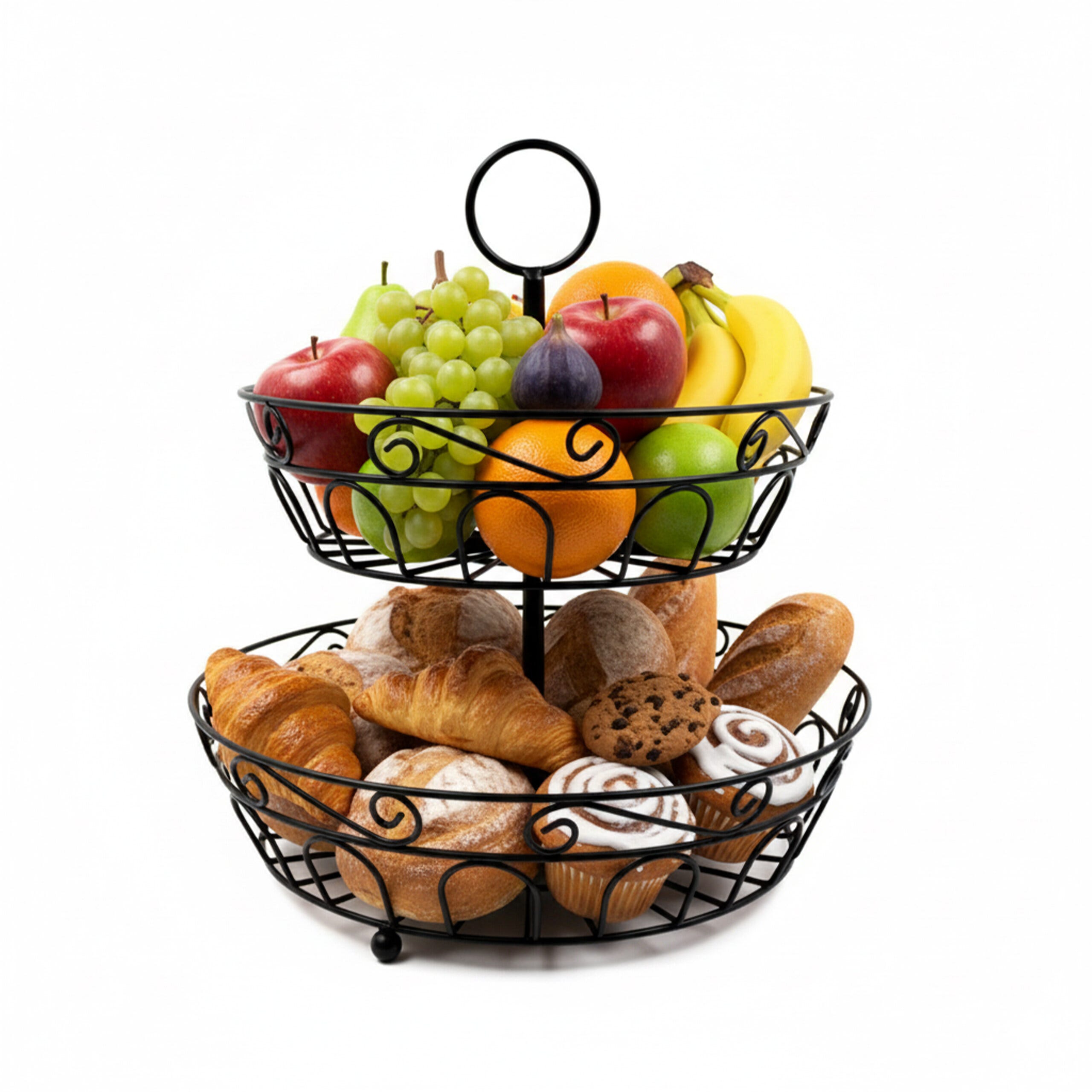 EliteHoff Cestino Per Frutta, Frutta, Pane, In Filo Metallico, Per La EliteHoff Cestino Per Frutta, Frutta, Pane, In Filo Metallico, Per La