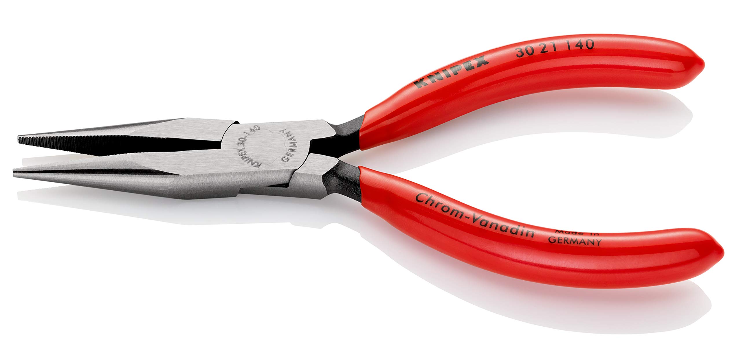 Knipex Pinza per Meccanica - a Becchi Lunghi Bonderizzata Nera, Rivestiti in Resina Sintetica 140 Mm 30 21 140 - 2