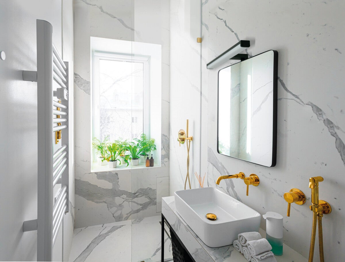 Kinkiet łazienkowy LED Sinio 60cm 8W 4000K IP44 lampa nad lustro MasterLED - 4