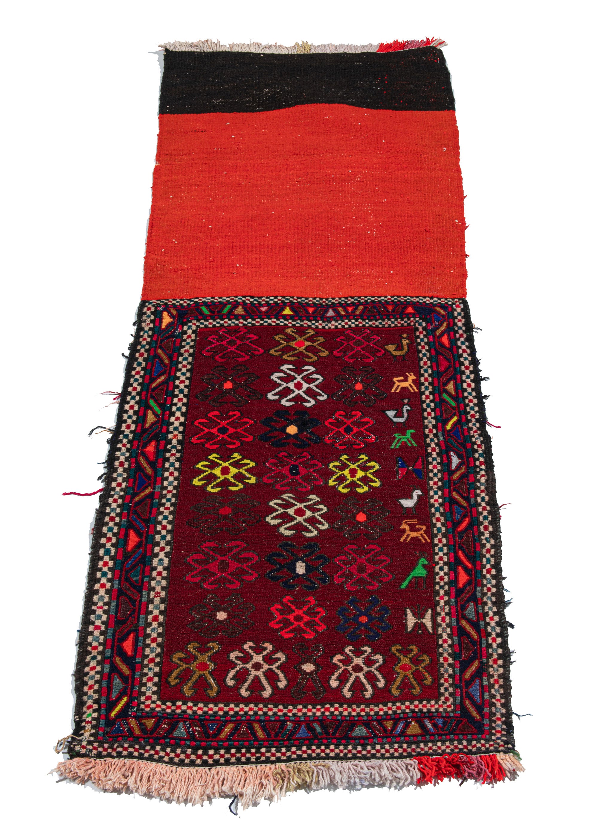 Oryginalny ręcznie robiony orientalny dywan, wymiary: 104x72 cm z certyfikatem autentyczności