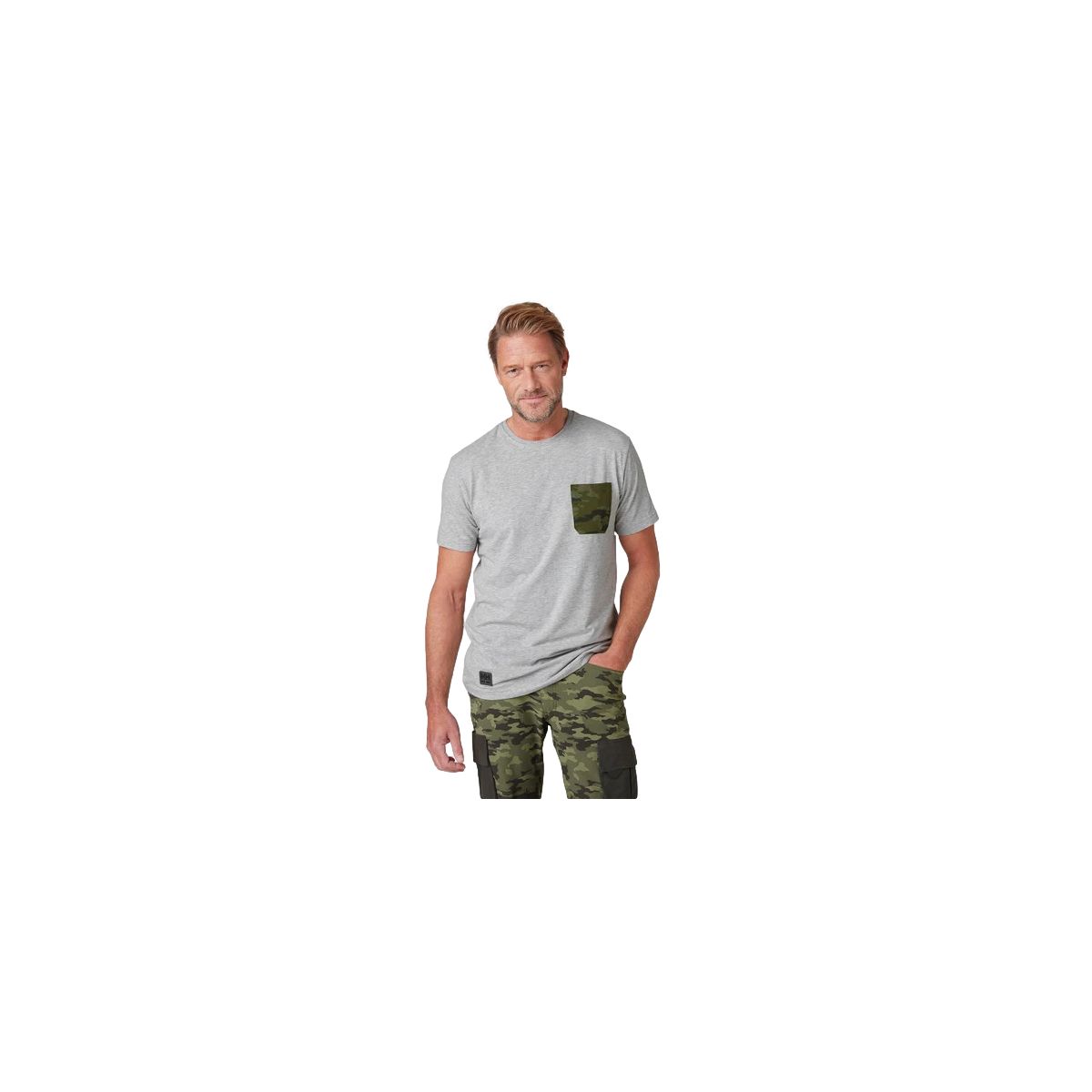 Tee-shirt Kensington Gris/Camo - Helly Hansen - Taille 4XL - 3