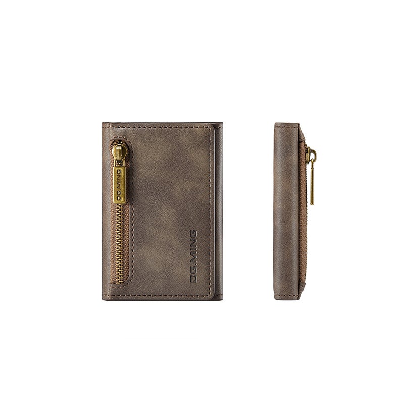 Porte-cartes Magnétique Automatique - Format Slim Et Portable Multifonctionnel - Noir Unisexe