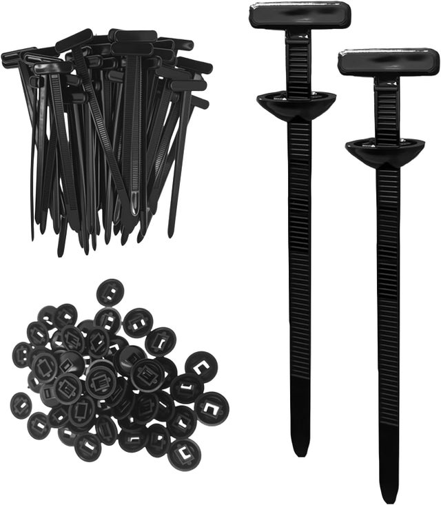 Attaches Auto-agrippantes Multi-usage – Nylon 9cm – Lot Pour Câbles – Voiture, Bateau