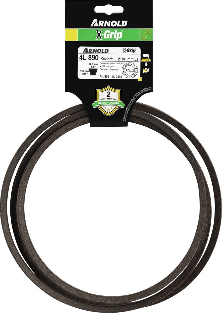 Courroie Trapézoïdale 3/8 Aramide Universelle Tondeuse Tracteur 3/8x26 9.5x660 Cyclingcolors