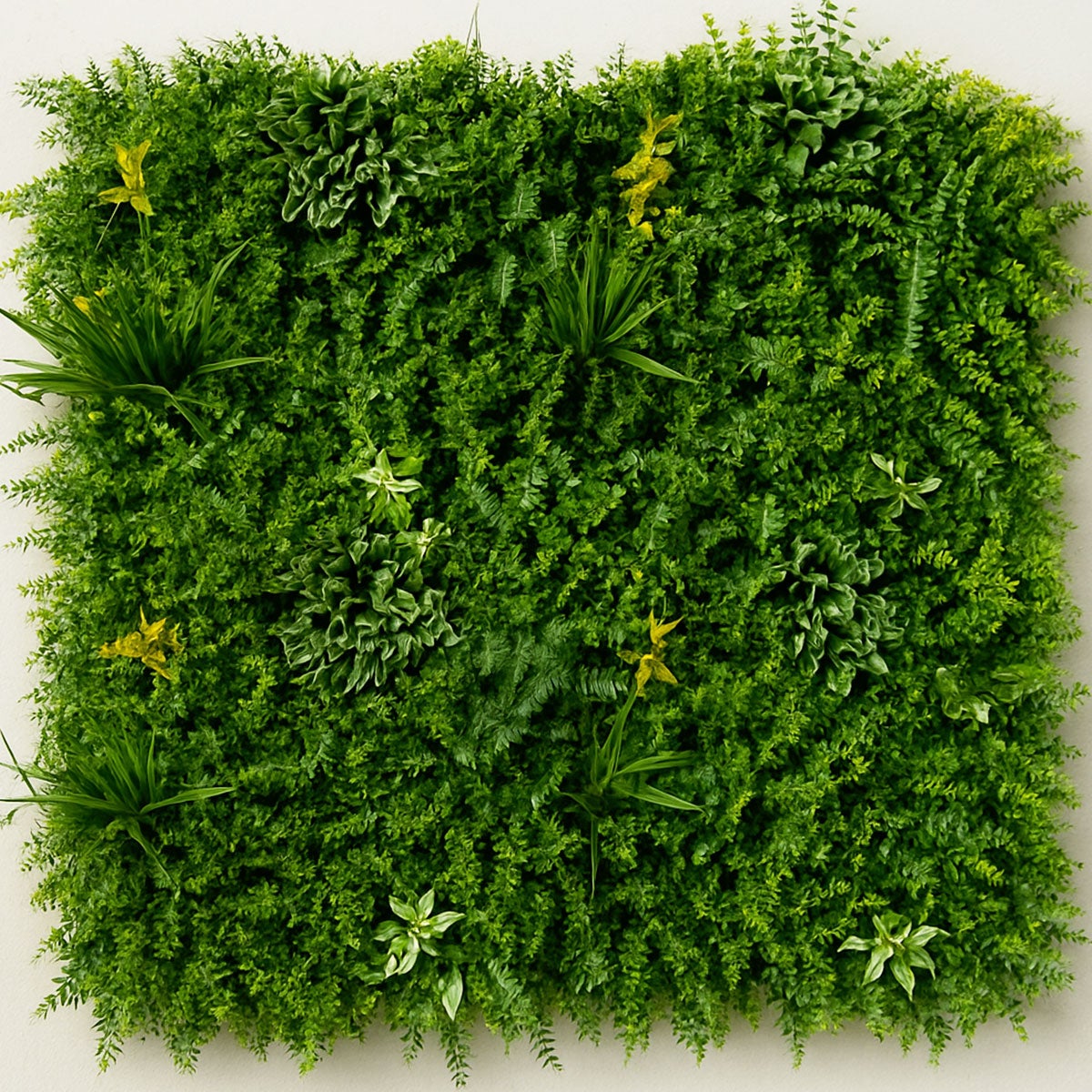 Mur végétal artificiel fougère dense 1 m² – feuillage réaliste pour jardin et intérieur - 7