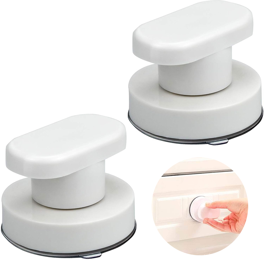 Ventosa Fuerte Y Adhesiva, Manija Para Puerta Y Ventana De Vidrio, Cocina, Refrigerador, Cajón