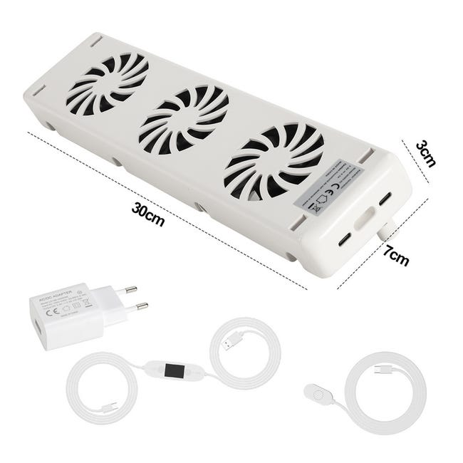 Ventilatore Intelligente Per Radiatori MXRV-201 - Risparmio Energetico, Controllo Temperatura - Foto 6