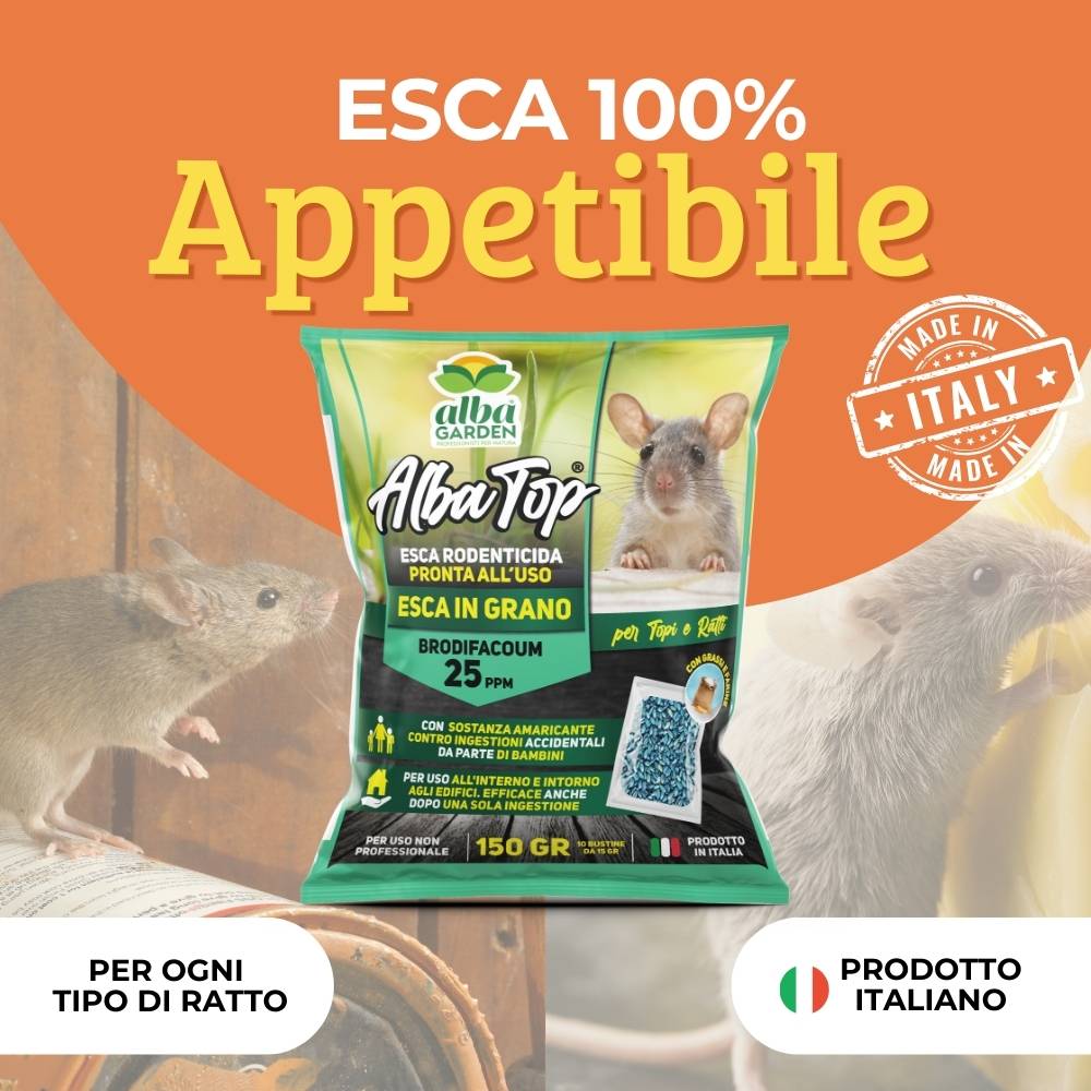 Esca rodenticida per topi e ratti Notrac Blox | Igiene al tuo Servizio