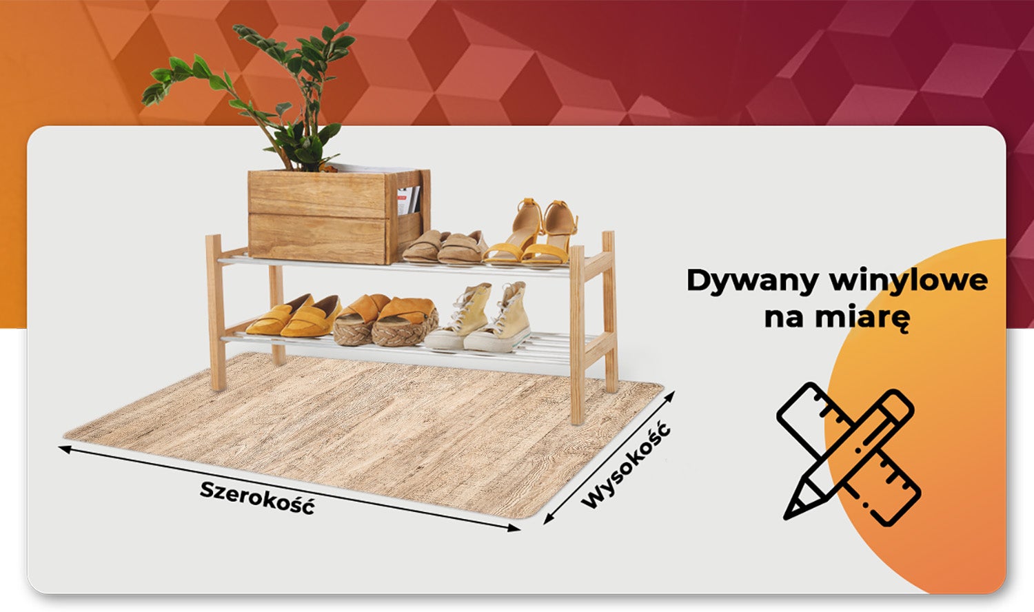 Dywan winylowy surowe drewno, mata winylowa do pokoju styl rustykalny 60x90 cm – Tulup - 5