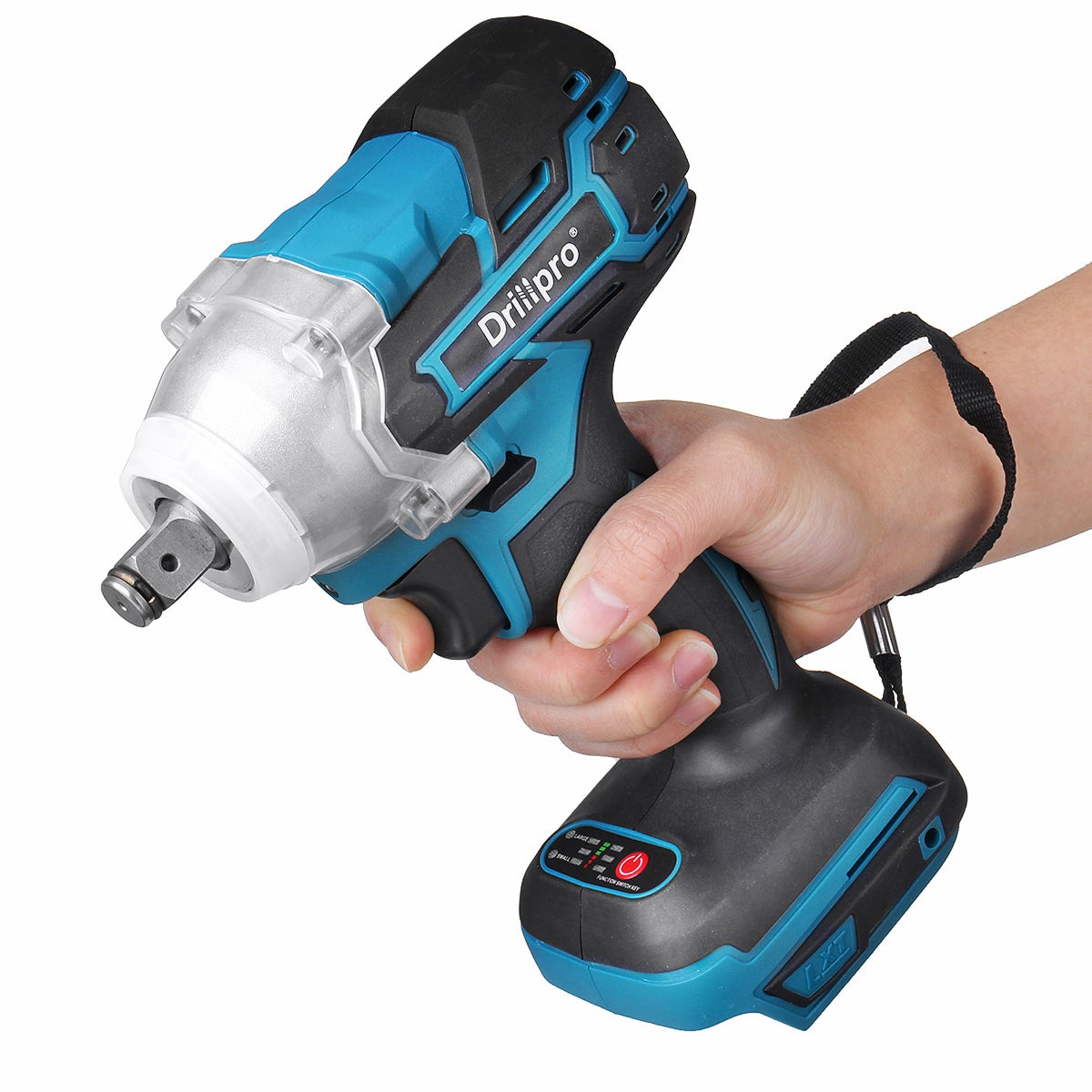 Clé À Chocs Sans Fil, Cle A Choc Electrique, Batterie Li-Ion 2,0 Ah