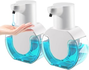 Bianco) Distributore automatico di sapone da 500 ml con sensore, distributore di sapone elettrico ricaricabile regolabile a 3 livelli, distributore d | Leroy Merlin