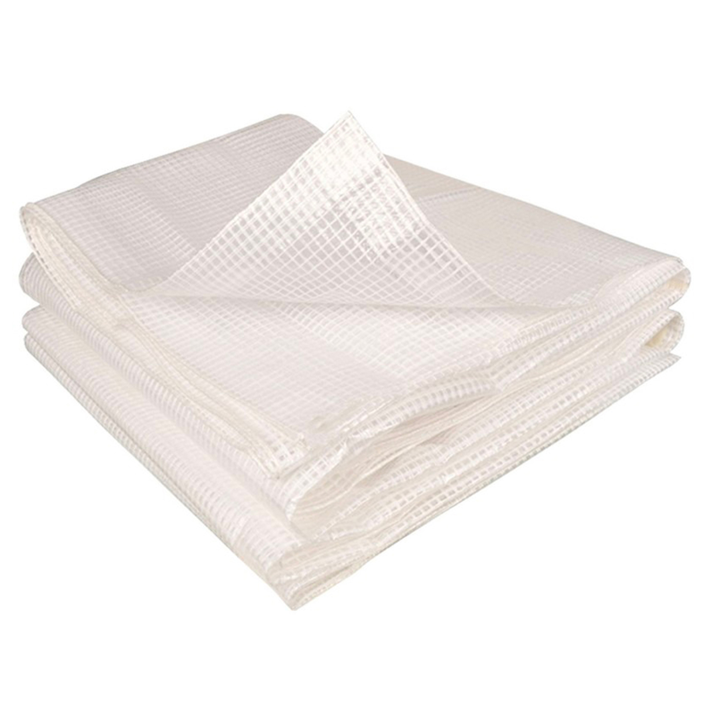 Bâche de rechange 130gr/m² pour serre tunnel 18 m² transparente CRIMÉE - 2