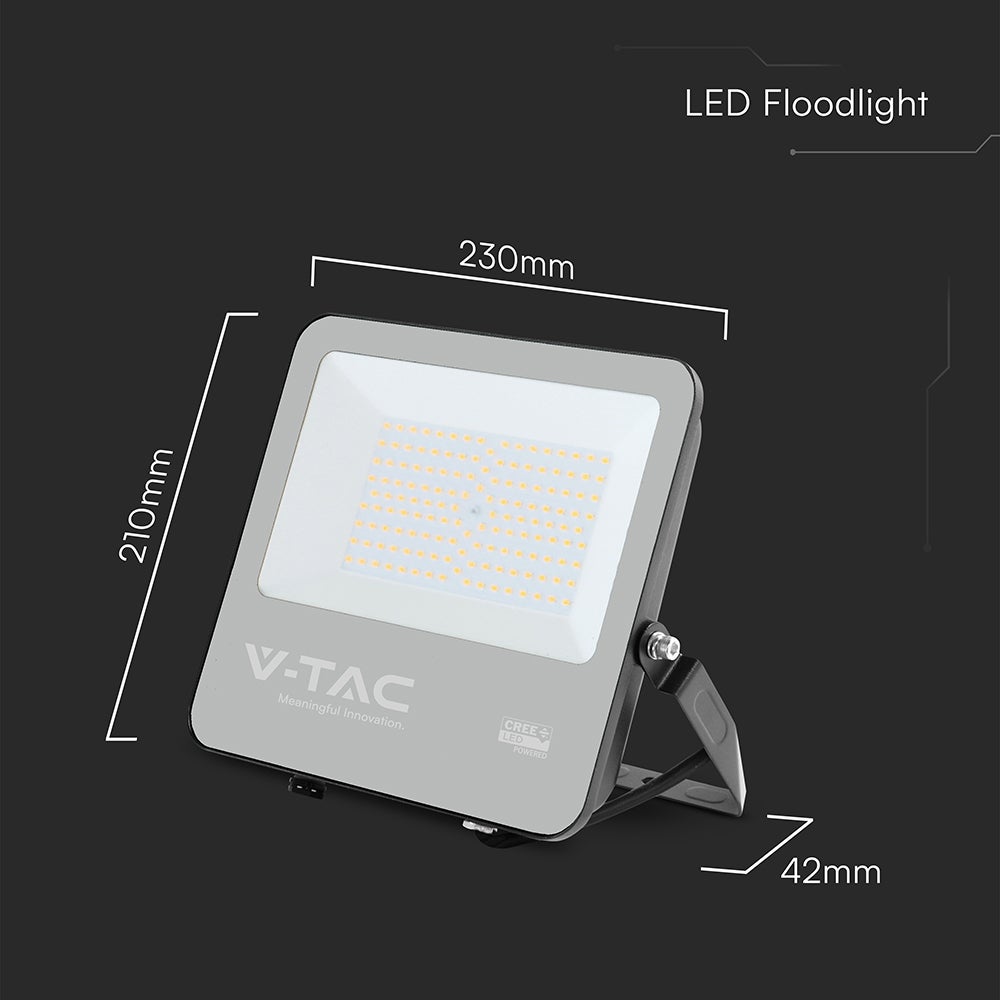 Projecteur LED 100W 13500lm 3000K IP65 - 4