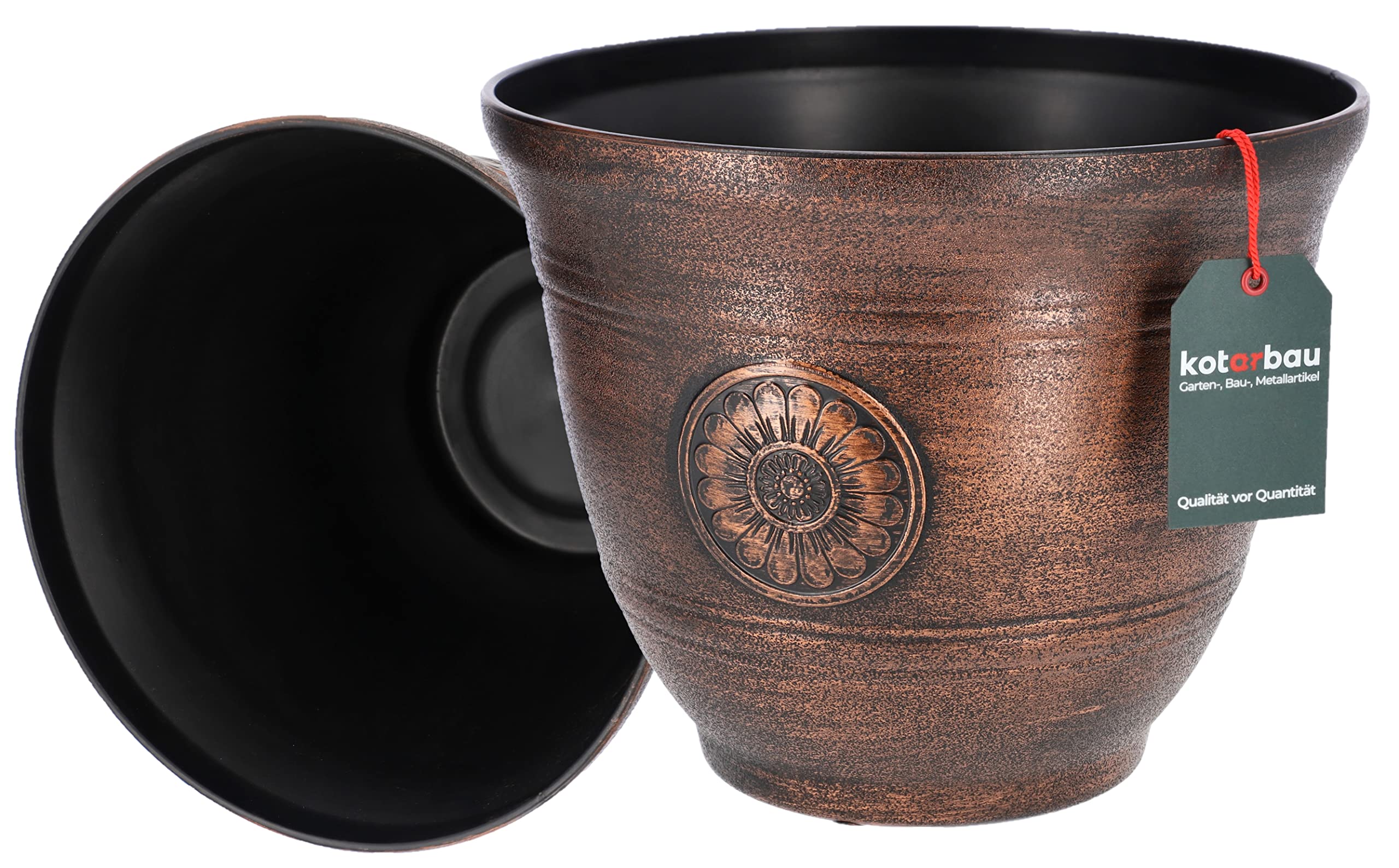 Doniczka 250x300 donica osłonka kwiaty rośliny 2x - KOTARBAU