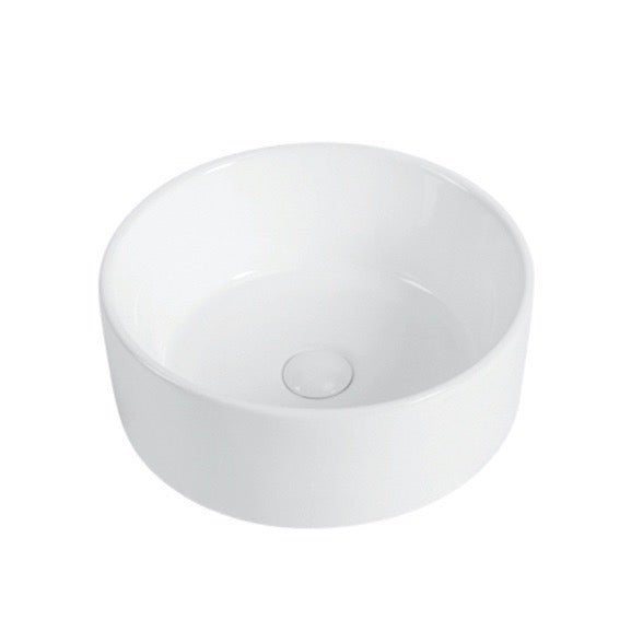 Vasque à poser ronde en céramique DAVIA Ø40.5 cm - 5