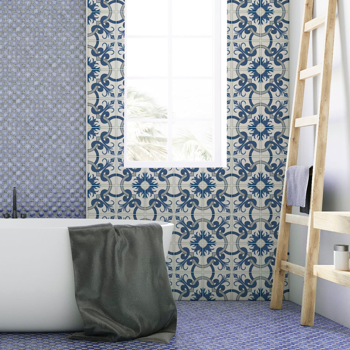 Sticker Mural Carrelage Adhésif Cuisine Salle De Bain - 24 STICKERS Carrelages Azulejos Saturino 24stickers15x15cm 86804573 Sticker Mural Carrelage Adhésif Cuisine Salle De Bain - 24 STICKERS Carrelages Azulejos Saturino 24stickers15x15cm 86804573