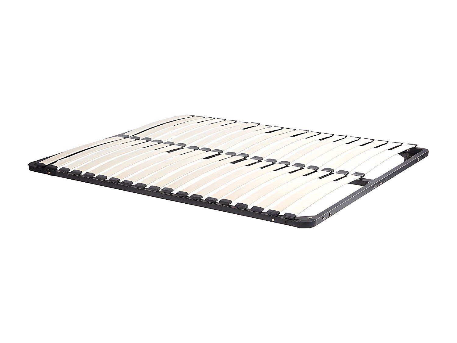 Somier de láminas para cama 180 x 200 cm - 2x19 láminas - Sin patas ...