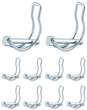 10 PCS Pin De Verrouillage Broche Sécurité Goupille À Anneau