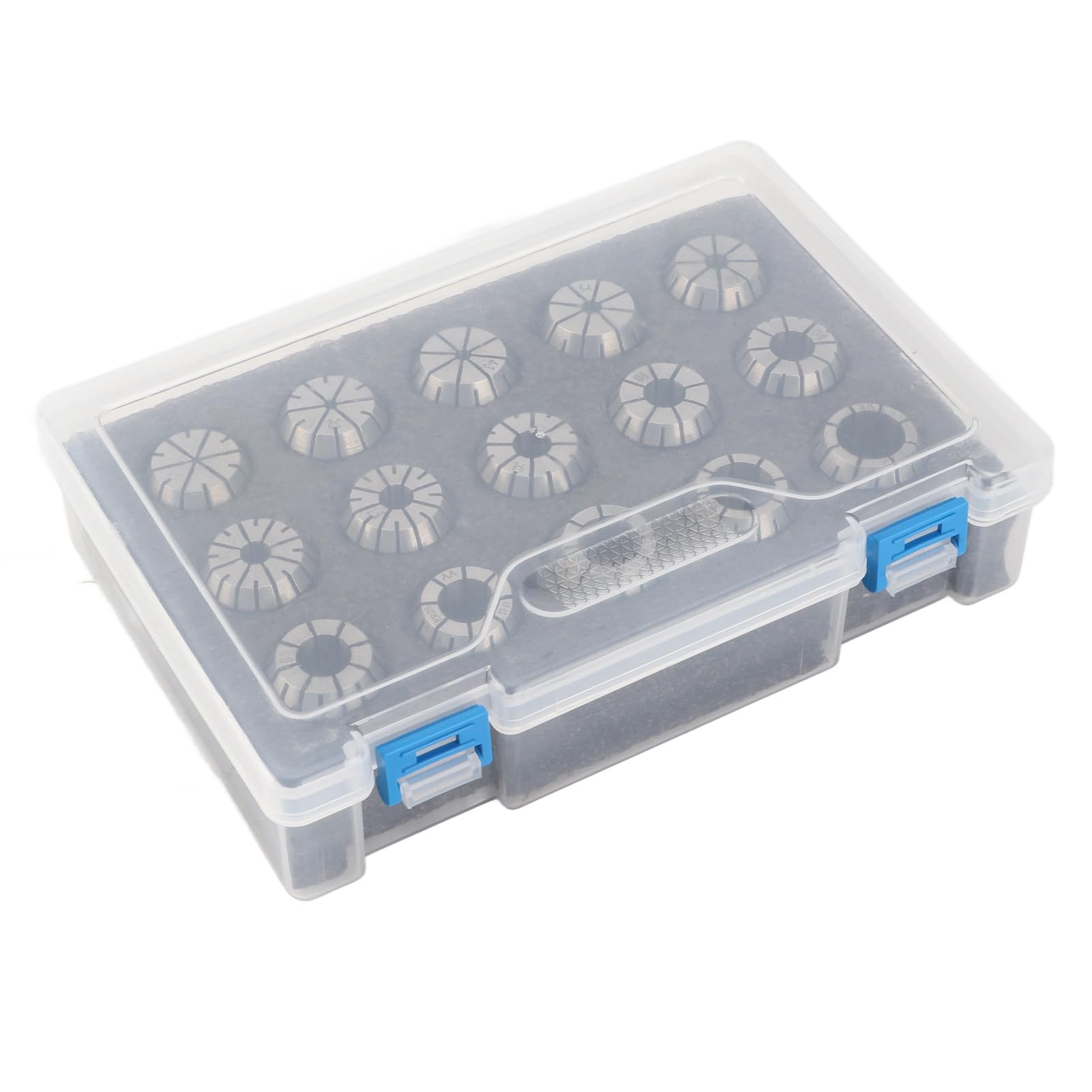 Jeu 15 Pinces ER25 Acier Rapide – ER25-2 à ER25-16 + Clé Pour CNC Fraisage Tour