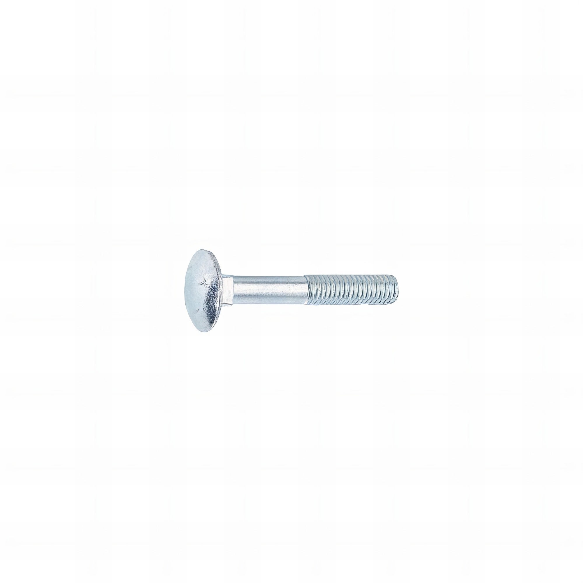 100 Vis tête ronde collet carré Zinguee - diamètre 8 mm - Longueur 50 ...